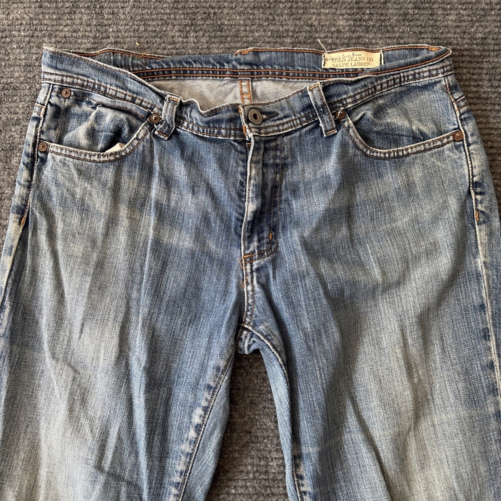 Ralph Lauren Jeans Polo Jeans Stretch Kelly Straight Womens Size 10 Short Vtg 90